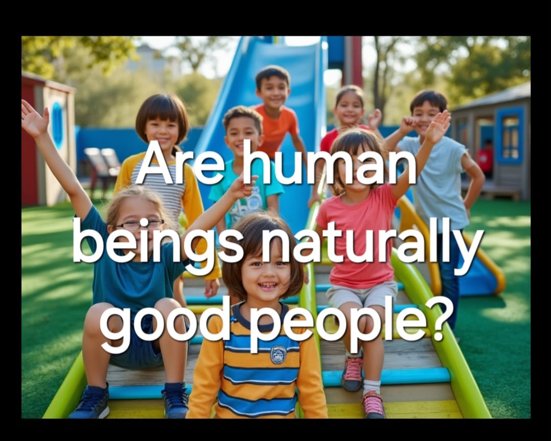 "I'm a good person."