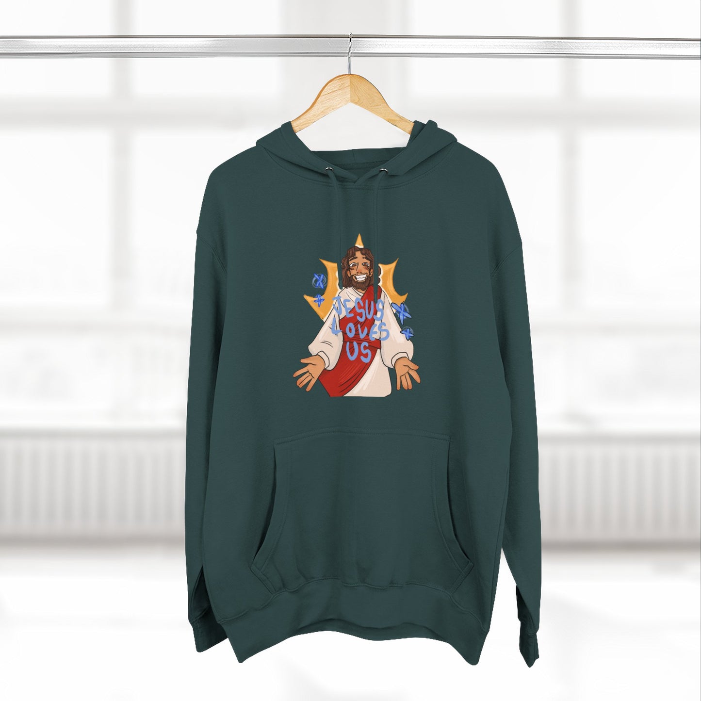 Jesus Loves Us Hoodie