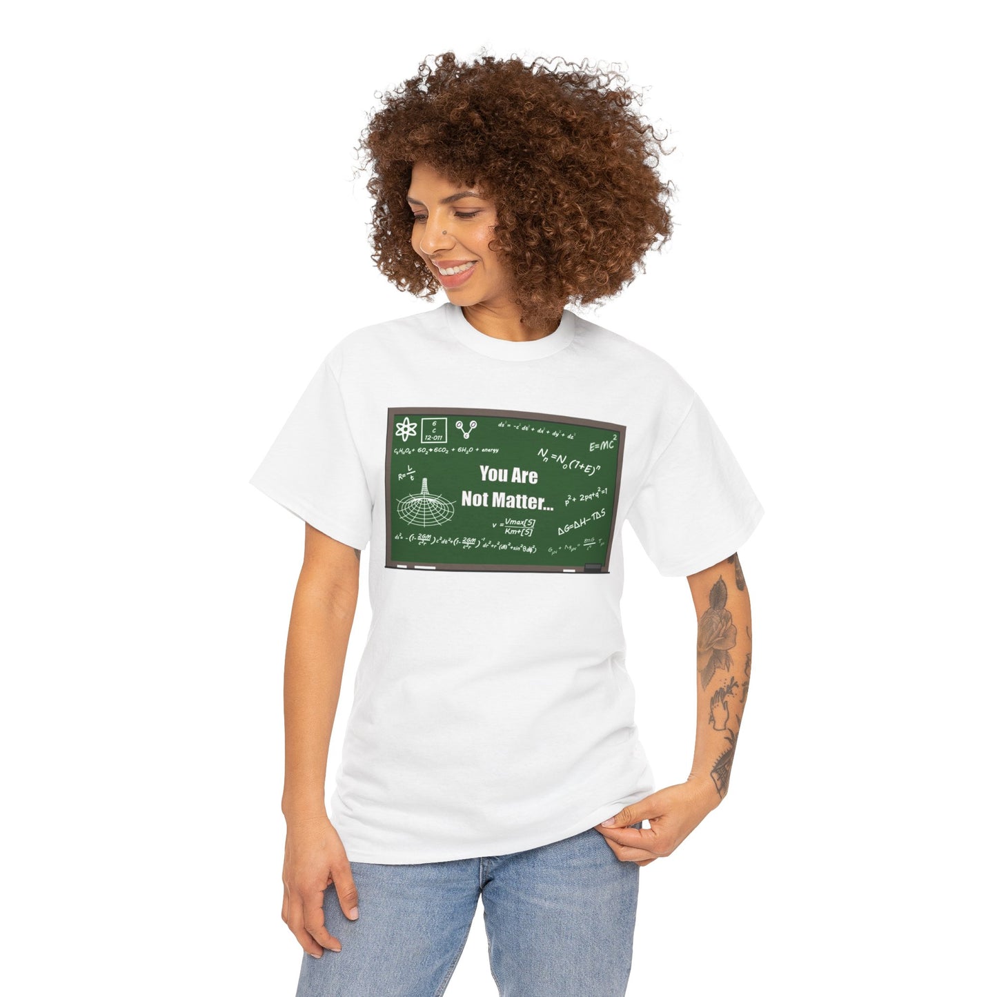 You Matter Chalkboard Unisex Heavy Cotton Tee