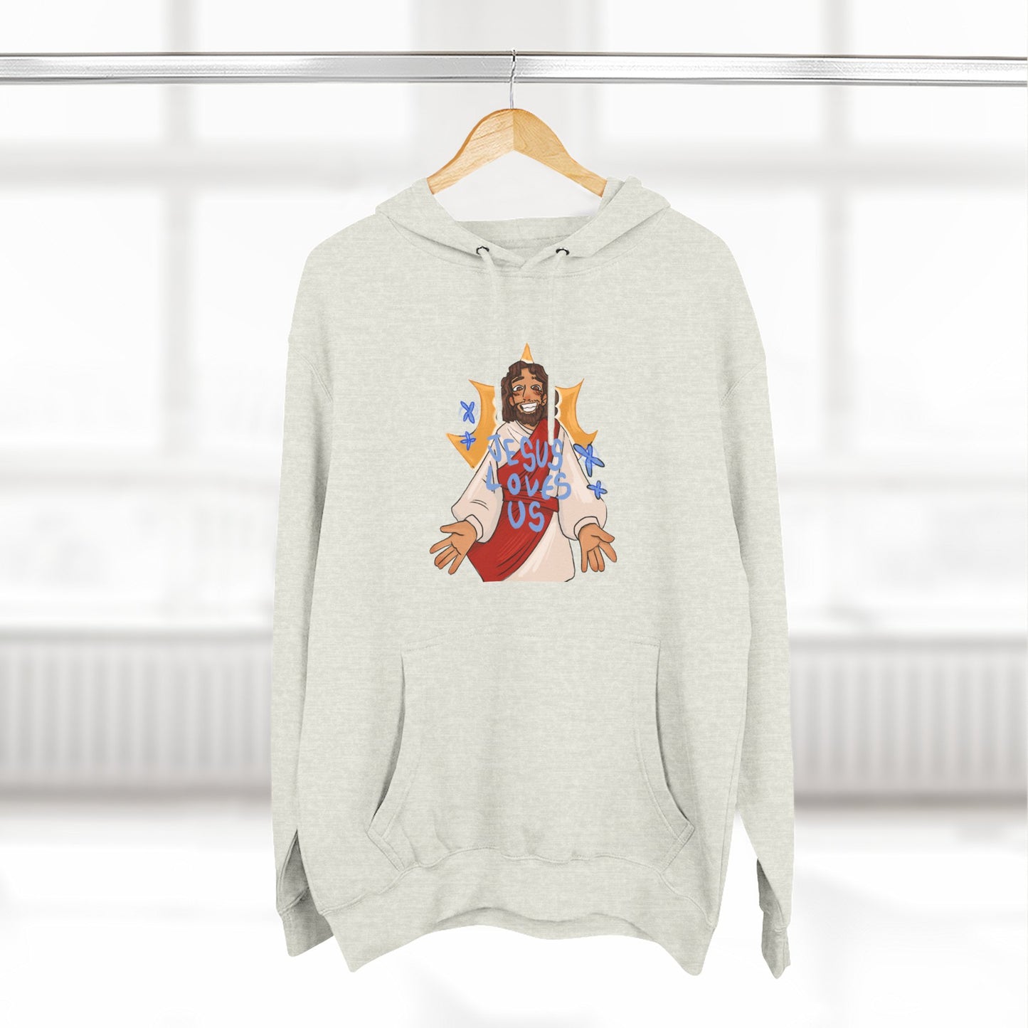 Jesus Loves Us Hoodie