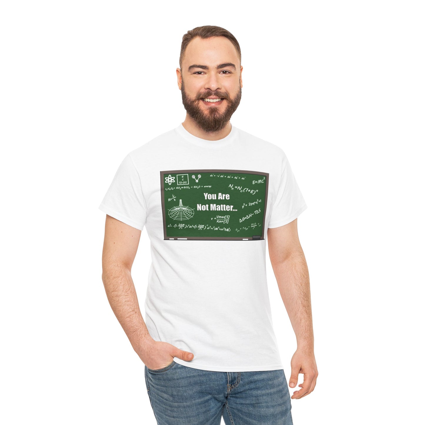 You Matter Chalkboard Unisex Heavy Cotton Tee