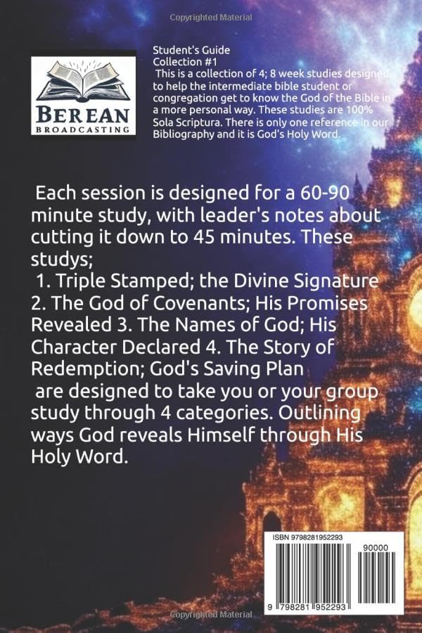 (student version) The God of the Bible: An Autobiographical Study