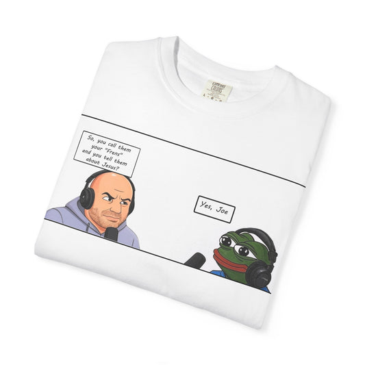 Joe n Frens Jesus Garment-Dyed T-shirt