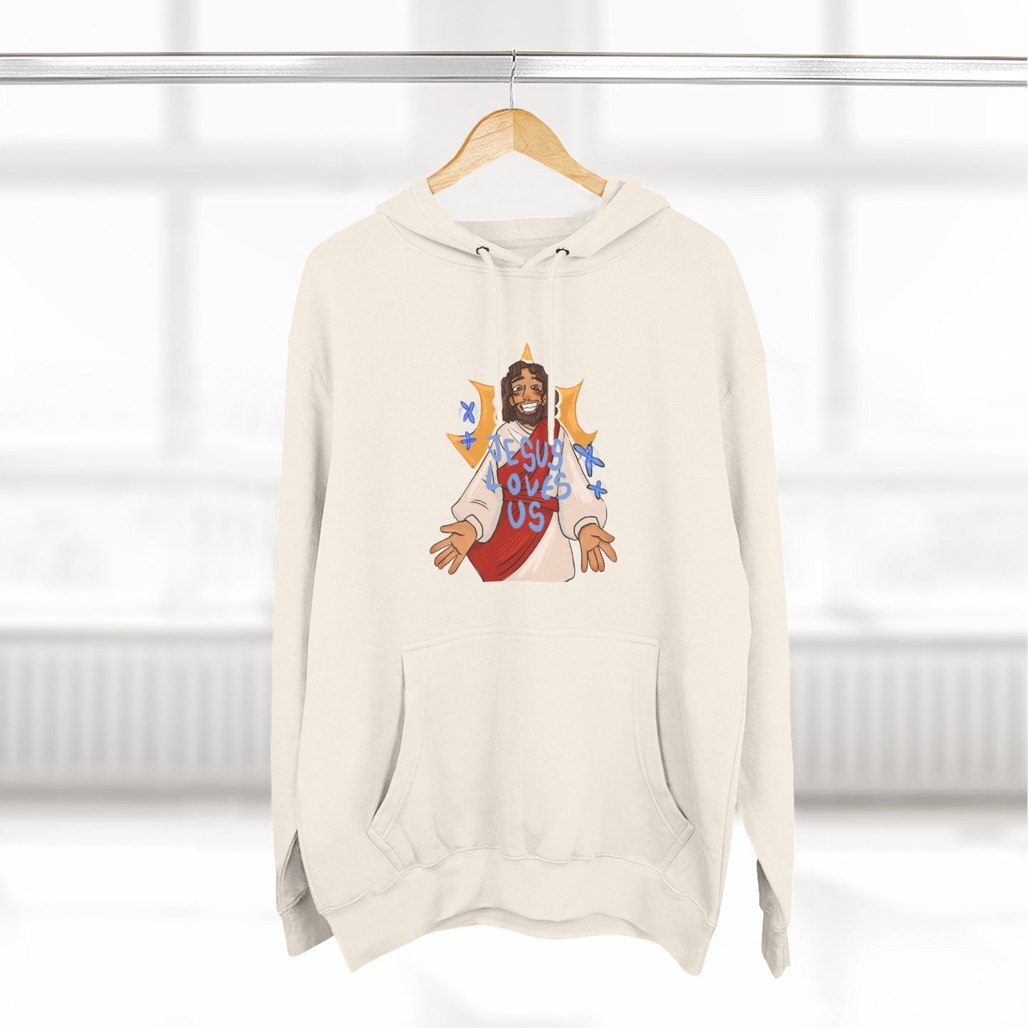 Jesus Loves Us Hoodie