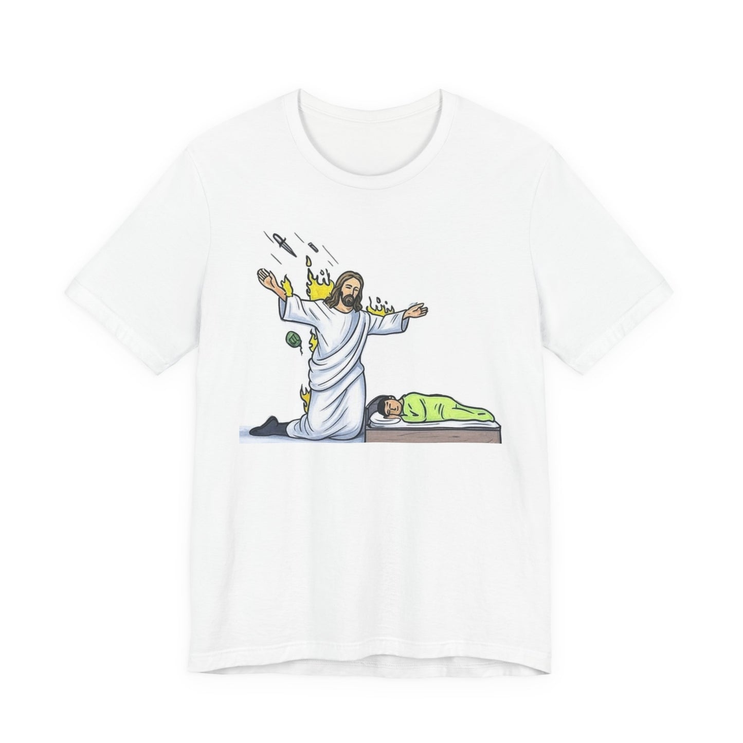 Protector Jesus Jersey Short Sleeve Tee