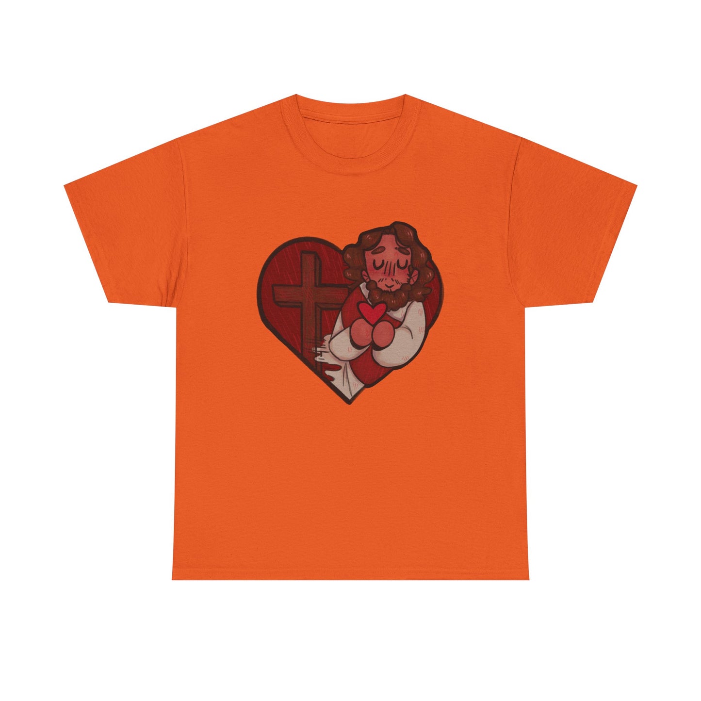 Jesus Loves Us Heart Tee