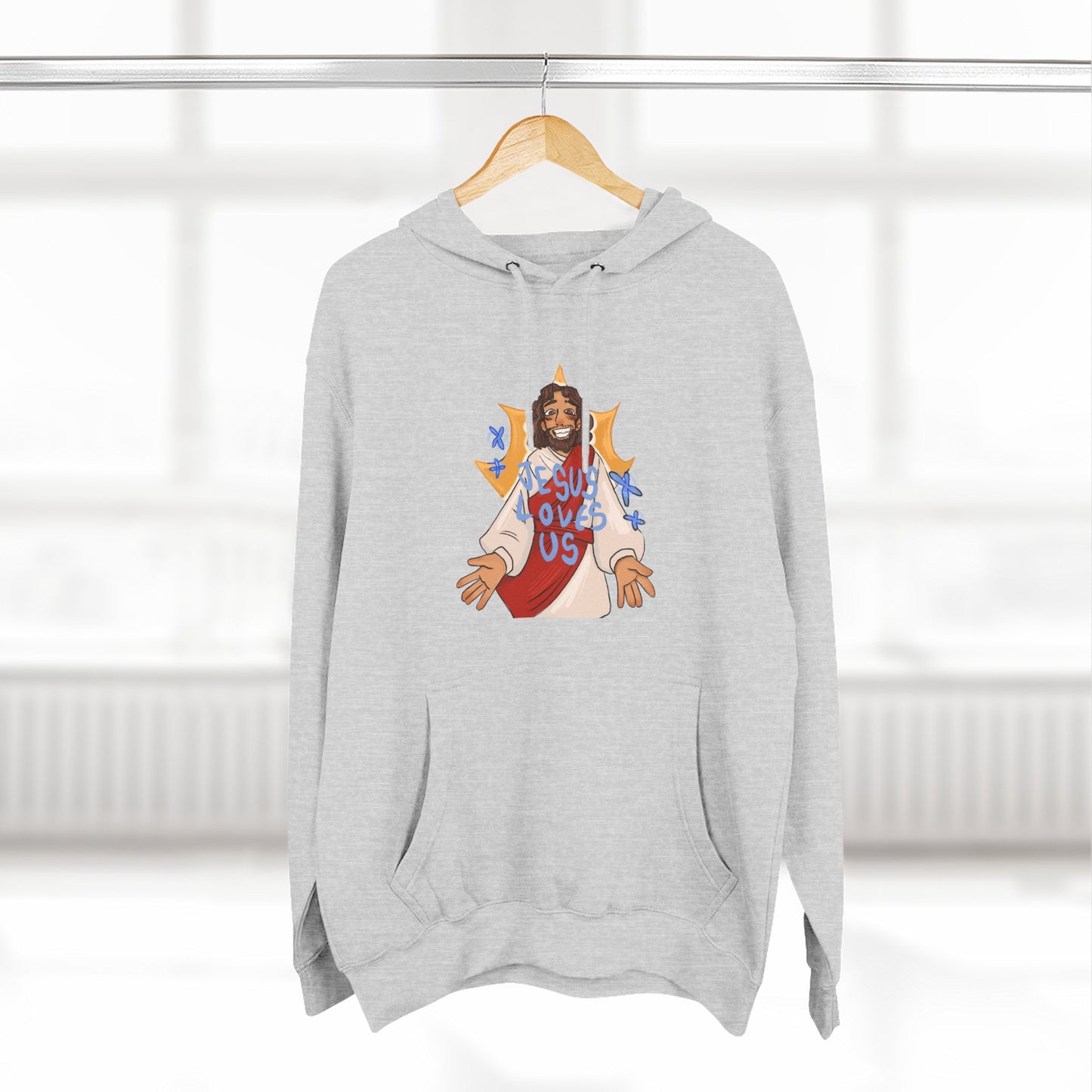 Jesus Loves Us Hoodie